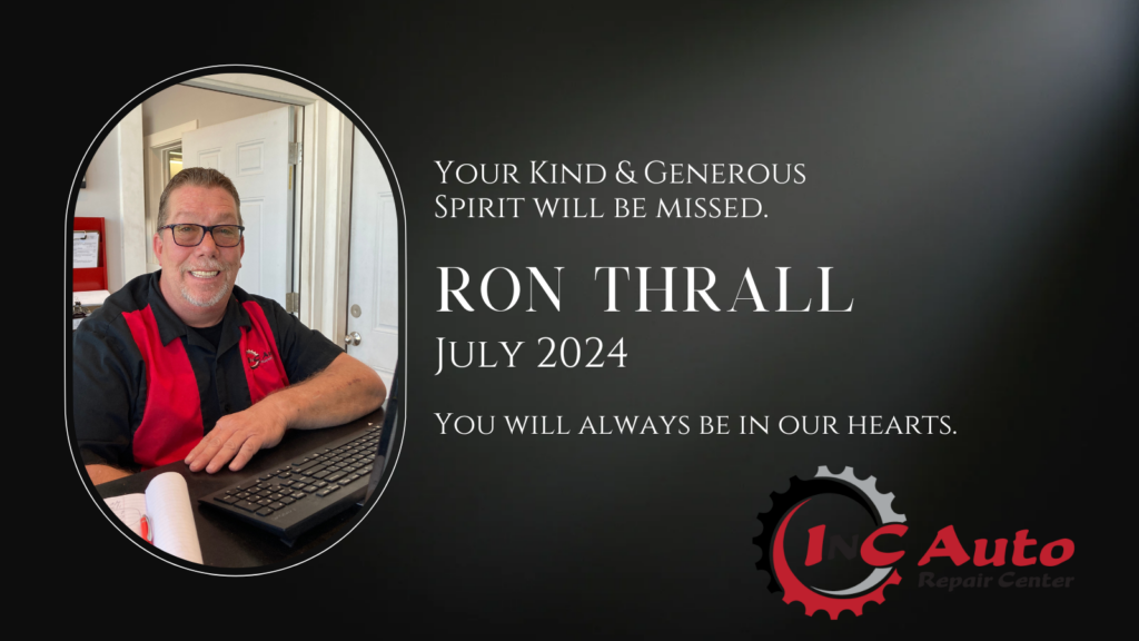 In Memory of Ron Thrall, July 2024